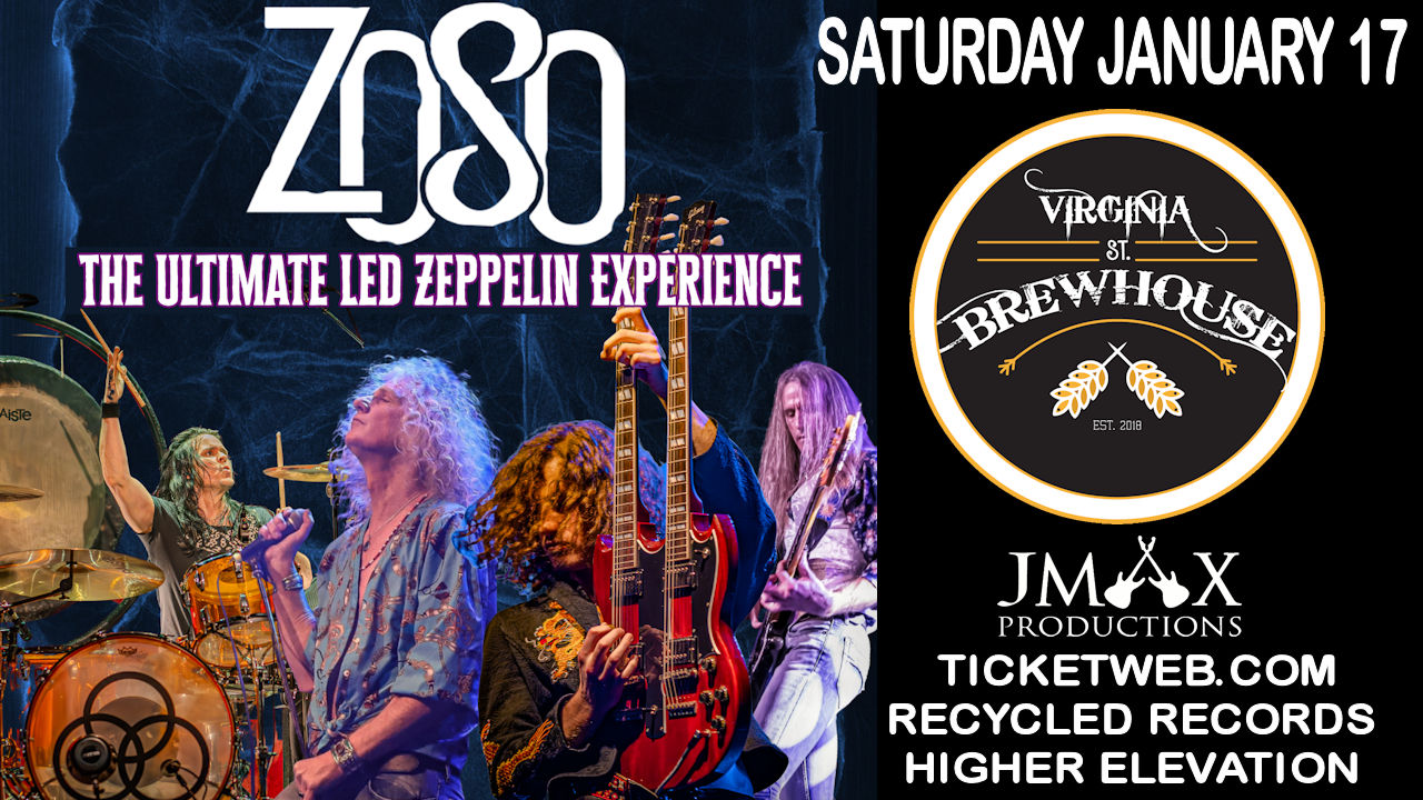 Zoso: The Ultimate Led Zeppelin Experience | Virginia St. Brewhouse